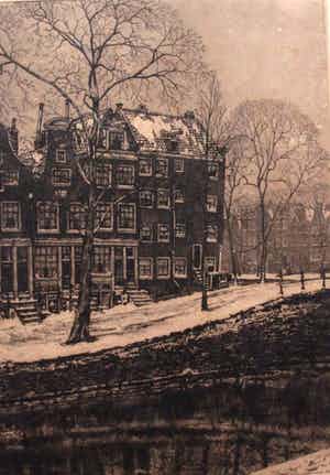 Cornelis Brandenburg - Ets: Amsterdam - 1913 verkocht voor € 75!