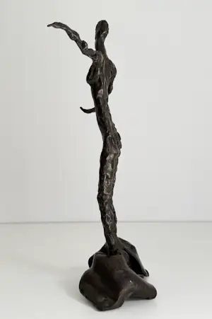 Nynke Jelles-Schepers - bronzen sculptuur | 'Dans van Jiri Kylián op Stabat Mater van Pergolesi' kopen? Bied vanaf 400!