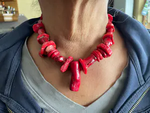 Bloedkoraal kettingen , kopen? Bied vanaf 60!