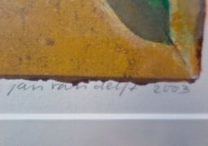 Jan van Delft - Morning Glory - Groot - Nieuwstaat - Houten Barth-lijst - Nieuwwaarde €710,- kopen? Bied vanaf 1!