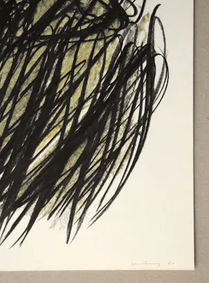 Hans Hartung - Pastel P.- 1969-166 - Lithografie - 1961 - Gesigneerd en gedateerd kopen? Bied vanaf 140!