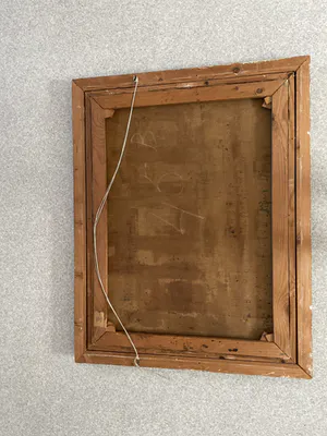 Simon Kramer - Winterlandschap met een berken en water kopen? Bied vanaf 150!