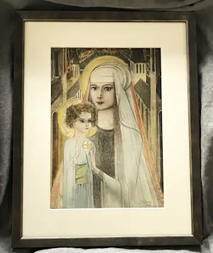 Jan Toorop - Madonna met kind kopen? Bied vanaf 210!