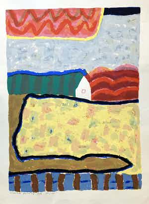 Harrie Gerritz - Kleurencompositie verkocht voor € 35!