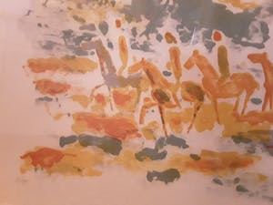 Friso ten Holt - 1966,8/190,Ingelijst,gesign. kopen? Bied vanaf 60!