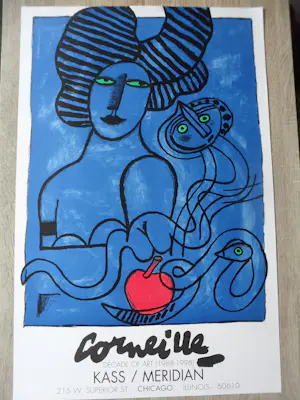 Corneille - Kleurenlitho: IMAGE DU PARADIS uit 1998 kaufen? Bieten Sie von 50!