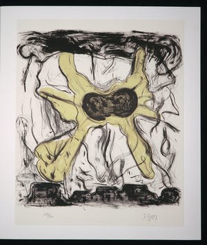 Frank van den Broeck - Litho, Zonder titel kopen? Bied vanaf 1!