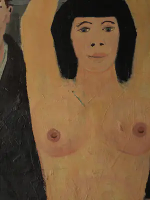 George Degenhart - Olieverf op doek , Carnavalesk – Ingelijst, 132 x 142 cm. – 1967 kopen? Bied vanaf 200!