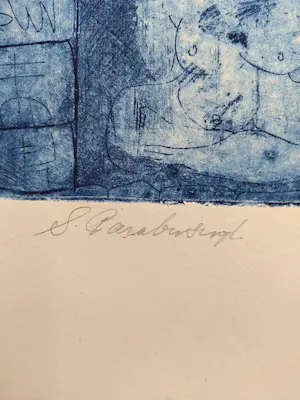 Sam Parabirsingh - Lithographie originale de 1976 – Signée et numérotée kopen? Bied vanaf 40!