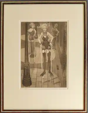 Herman Gordijn - Steltlopen – ingelijste gesigneerde ets kaufen? Bieten Sie von 349!