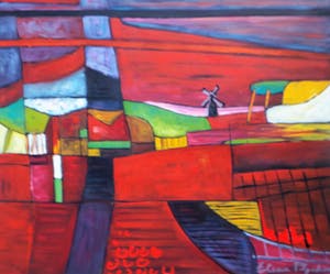 Elena Polyakova - Tulpenveld in Holland kopen? Bied vanaf 50!