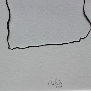 Jean Mauboules - Inkt en papierknipsel - 2001 kopen? Bied vanaf 79!