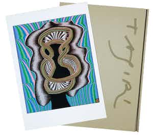 Shinkichi Tajiri - Abstracte computertekening verkocht voor € 100!