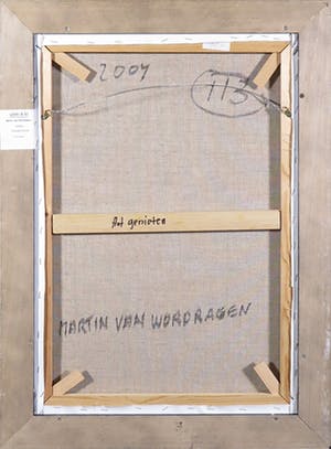 Martin van Wordragen - Olieverf op doek, Hot genieten - Ingelijst kopen? Bied vanaf 200!