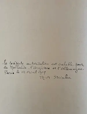 Theophile Alexandre Steinlen - Map met 24 werken van Theophile Alexandre Steinlen kopen? Bied vanaf 50!