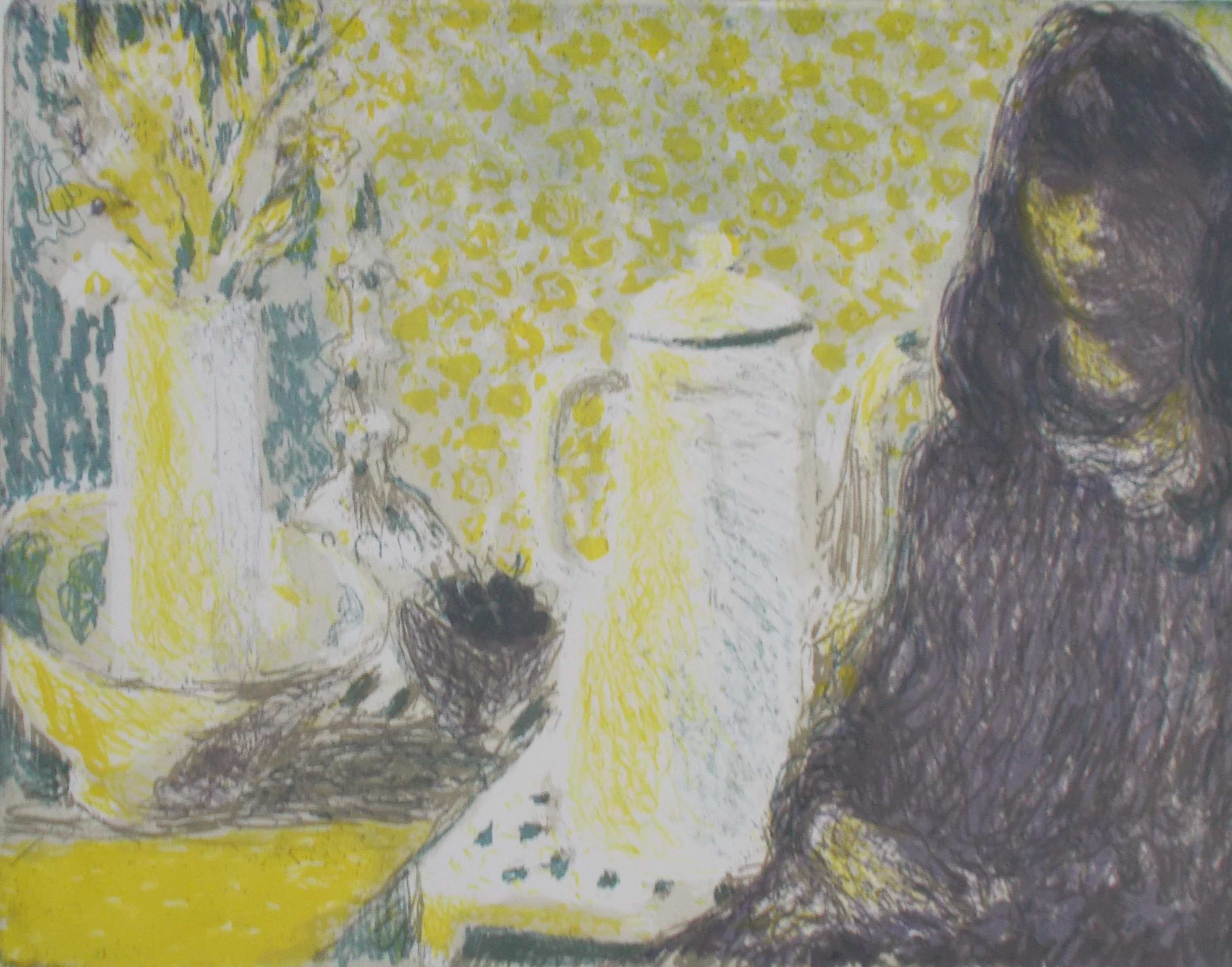 Theo Kurpershoek - Vrouw bij koffiekan en kandelaar kopen? Bied vanaf 35!