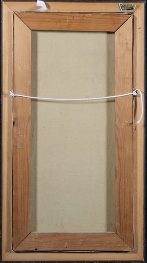 Niet of onleesbaar gesigneerd - Olieverf op doek, Landschap met bomen en water kopen? Bied vanaf 1!