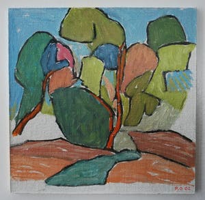 Paul Overhaus - Portugees landschap kopen? Bied vanaf 35!