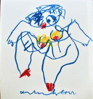 Anton Heyboer - Danseres . Zo genaamde Tina Turner verkocht voor € 250!