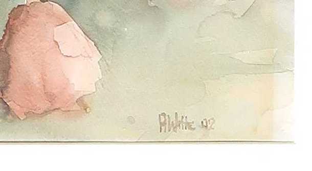 Anneke Witte - Aquarel, Bloemstilleven 16 - Ingelijst kopen? Bied vanaf 1!