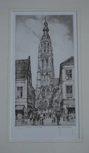 Roger Hebbelinck - 'Grote Kerk, Breda' kopen? Bied vanaf 50!