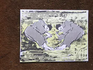 Koen Vermeule - De kreeftgang en andere bewegingen, Signature XII, cassette + 6 kleurhoutsneden kopen? Bied vanaf 400!