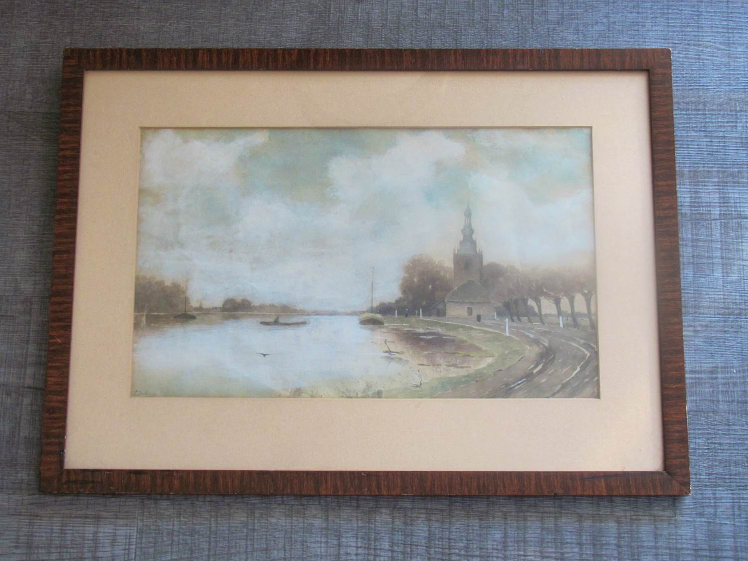 Johan Hendrik Doeleman - Gezicht op Overschie kopen? Bied vanaf 50!