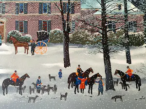 Michel Delacroix - La Chasse d'Hiver kopen? Bied vanaf 40!