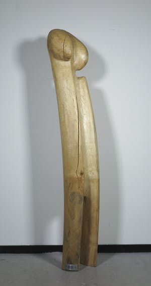 Niet of onleesbaar gesigneerd - Hout, Abstracte vorm kopen? Bied vanaf 1!