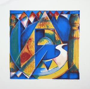 Marianne Aulman - Litho, Zonder titel kopen? Bied vanaf 1!
