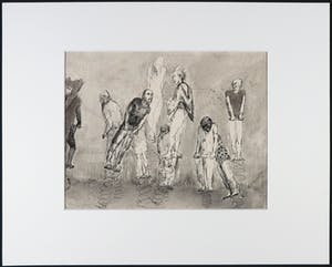 Luis Filcer - Pen en gewassen inkt, Existentialists kopen? Bied vanaf 35!