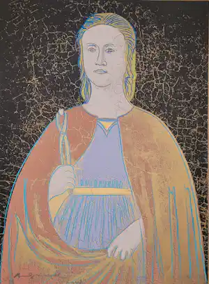 Andy Warhol - Saint Apollonia (F&S II.332) - 1984 - 79/250 kaufen? Bieten Sie von 12900!