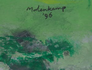 Nico Molenkamp - Zeefdruk, Vlucht - Ingelijst kopen? Bied vanaf 100!