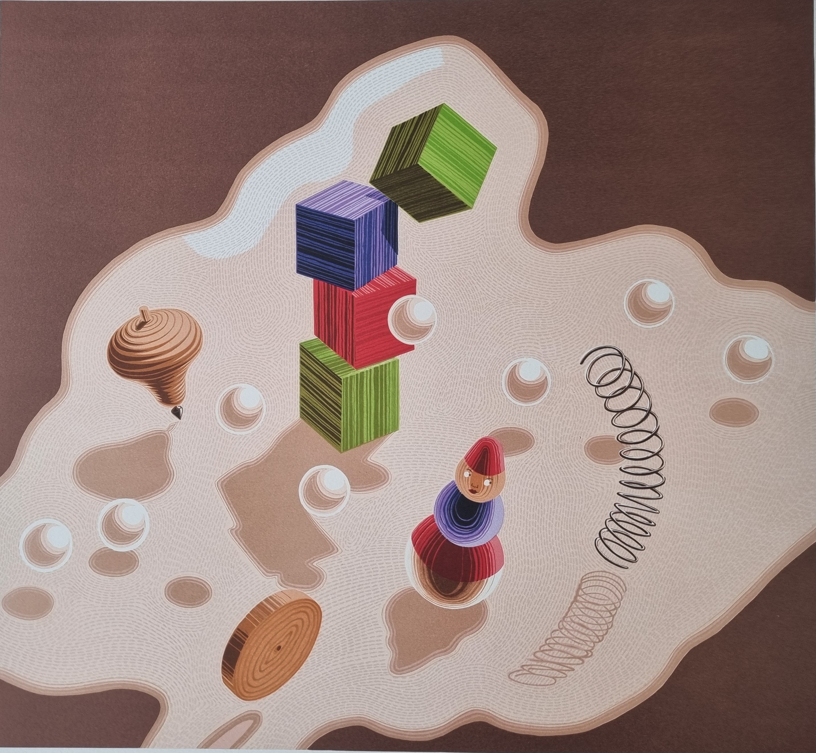 Victor Vasarely - Etude de mouvement - Jouets - Toys kaufen? Bieten Sie von 350!