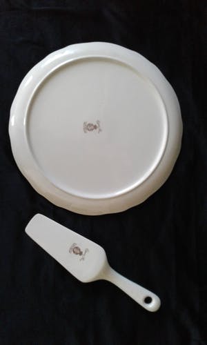 James Kent - Porselein Display/Tray en taartschep kopen? Bied vanaf 20!