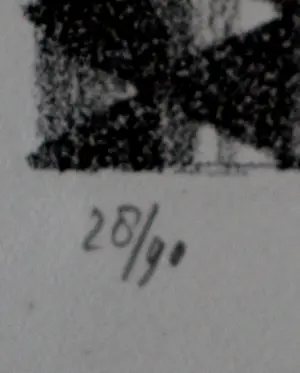 Charles Donker - Litho: Mensen, dieren en dingen(Wryneck) kopen? Bied vanaf 150!