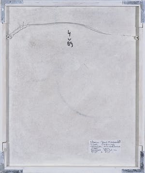 Paul Overhaus - Olieverf op board, Dorpsweg - Ingelijst kopen? Bied vanaf 1!