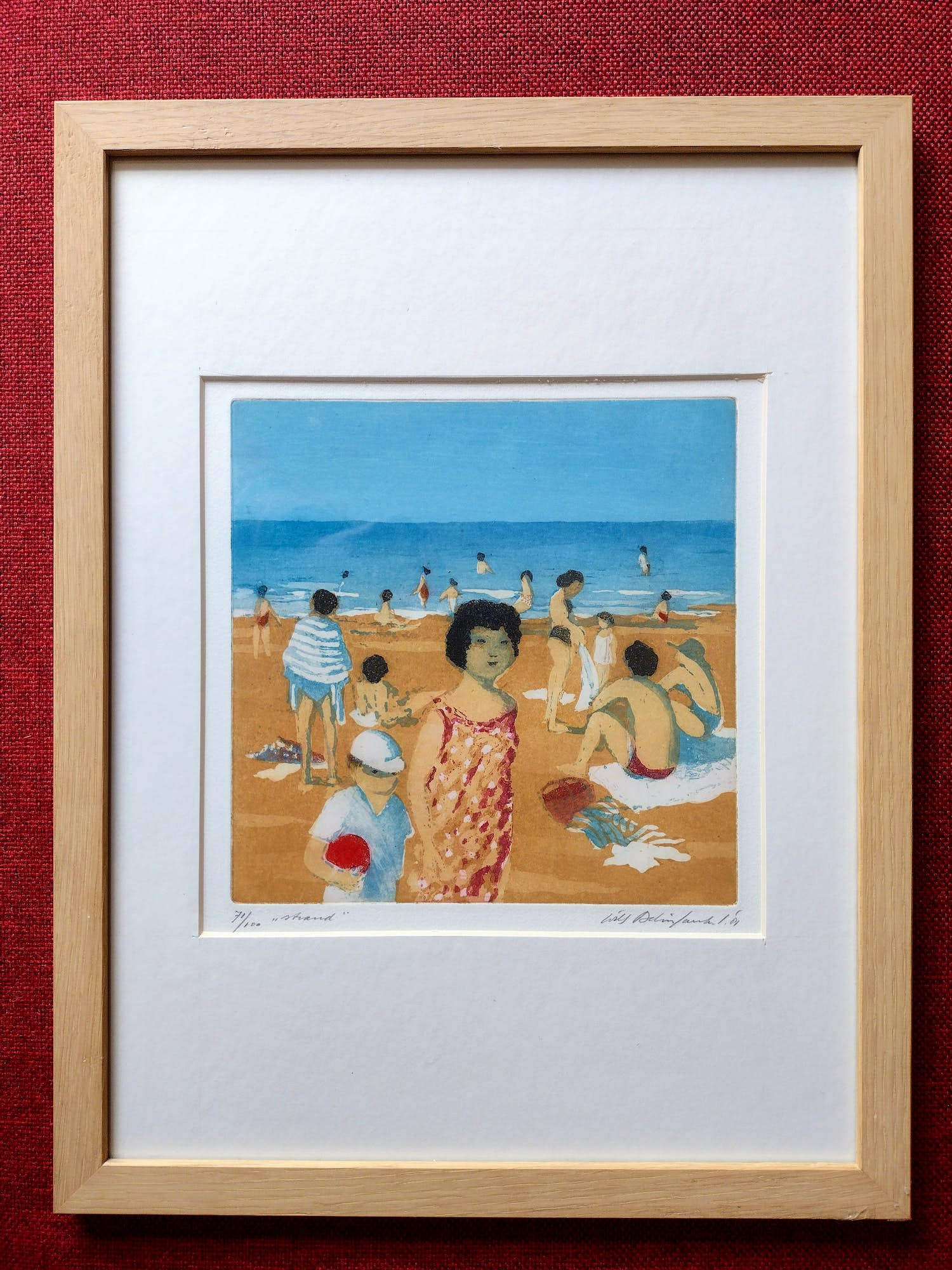 Willy Belinfante - "STRAND" sold for € 50!