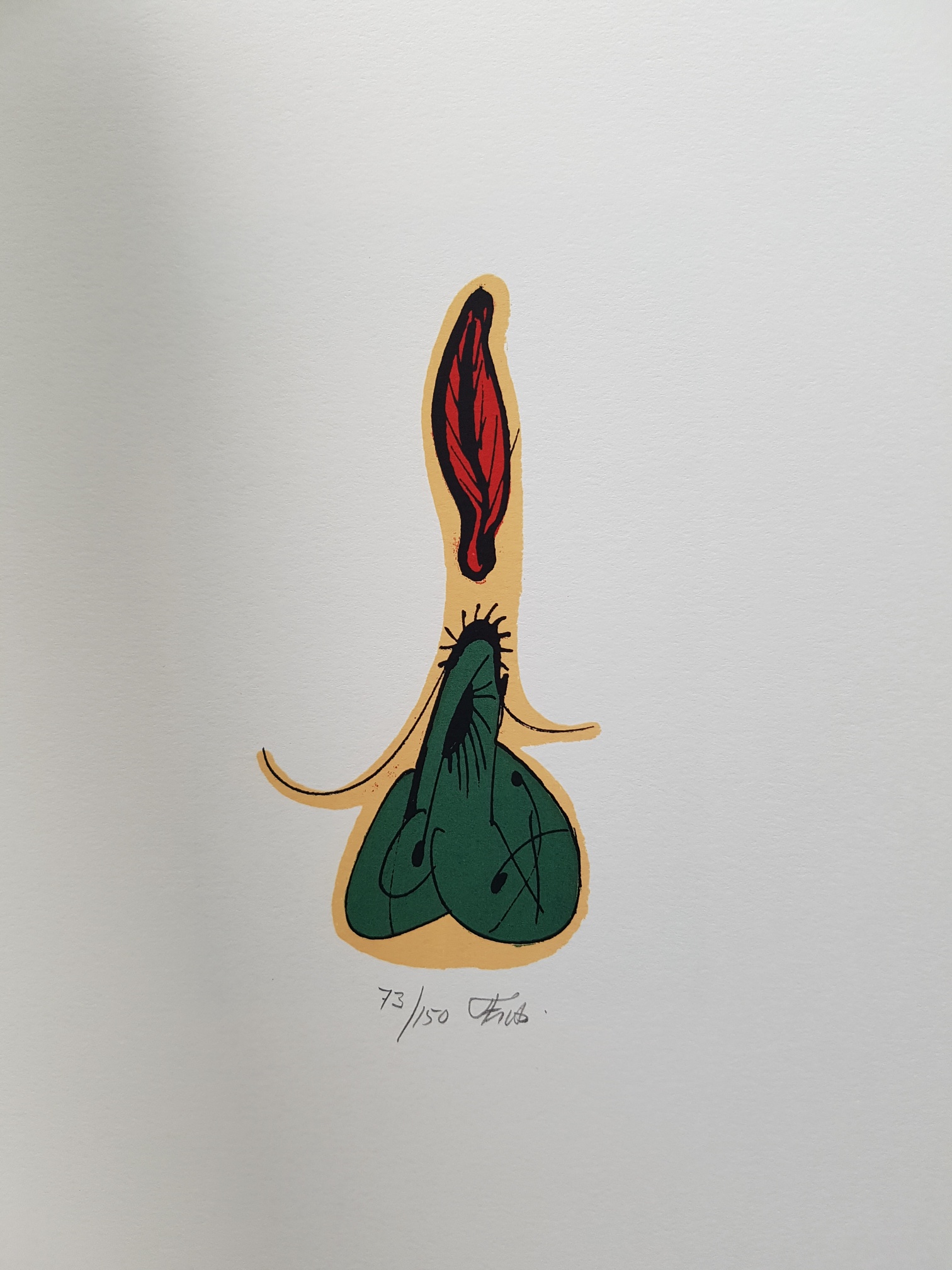 Frits Kloppers - Zeefdrukje uit de serie Niet Netjes kopen? Bied vanaf 20!