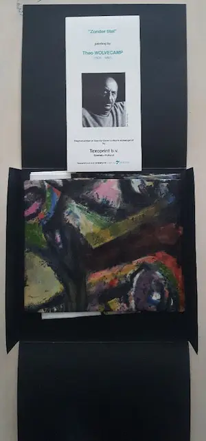 Theo Wolvecamp - COBRA-zeefdruk zonder titel op katoenzijde kopen? Bied vanaf 83!