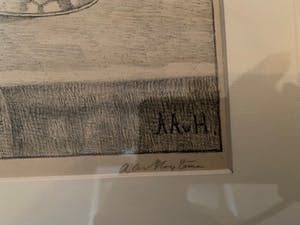 Antoinette van Hoytema - Stilleven met fles, boeken en glas kopen? Bied vanaf 75!