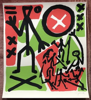 A.R. Penck - so viel Anfang war nie kopen? Bied vanaf 800!
