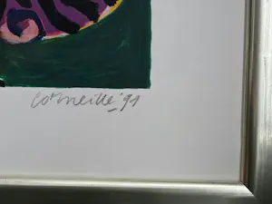 Corneille - Tuin der Lusten / Jardin des Delices XXL Groot - Handgesigneerd - 1991 - 11/50 kopen? Bied vanaf 1850!