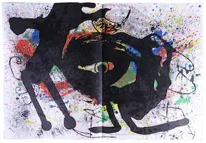 Joan Miro - Derrière le Miroir a Publié met Litho, 1973 no. 203 kopen? Bied vanaf 50!