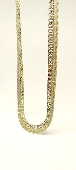 Antieke Zilveren 835 Schakel Collier 46cm lang kopen? Bied vanaf 65!