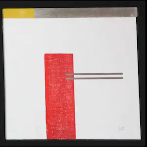 Menno Meijer - Lot van drie abstracte werken in gemengde techniek kopen? Bied vanaf 50!