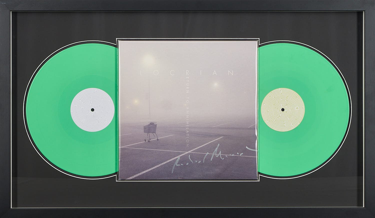 Richard Misrach - Gesigneerd : Record “Locrian – Return To Annihilation” - in fraaie lijst kopen? Bied vanaf 590!