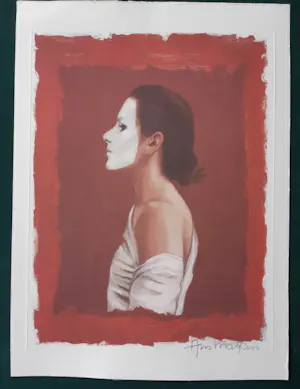 Ans Markus - Zelfportret met wit masker kopen? Bied vanaf 95!