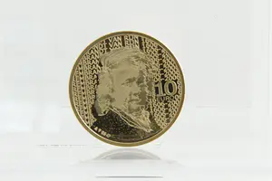 74 - Gouden (900/1000) Rembrandt 10€ herdenkingsmunt - Kon. Ned. Munt 2006 kopen? Bied vanaf 120!