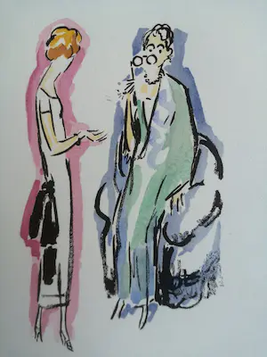 Kees van Dongen - Originele Pochoir uit La Garçonne, gelimiteerde oplage kopen? Bied vanaf 75!